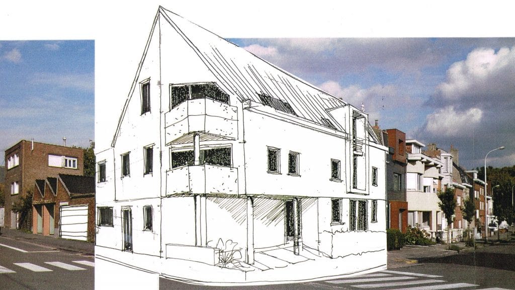Immeuble a appartement Mouscron