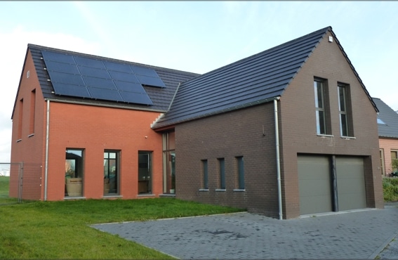 maison neuve tournaisis basse energie